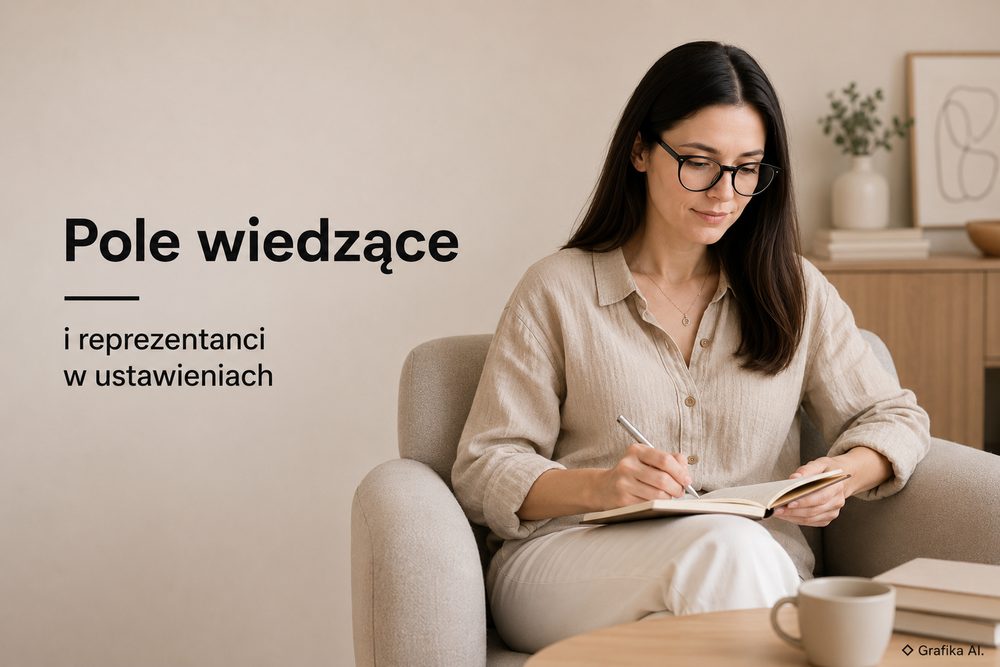 Pole wiedzące i reprezentanci w ustawieniach Hellingera – znaczenie tych pojęć