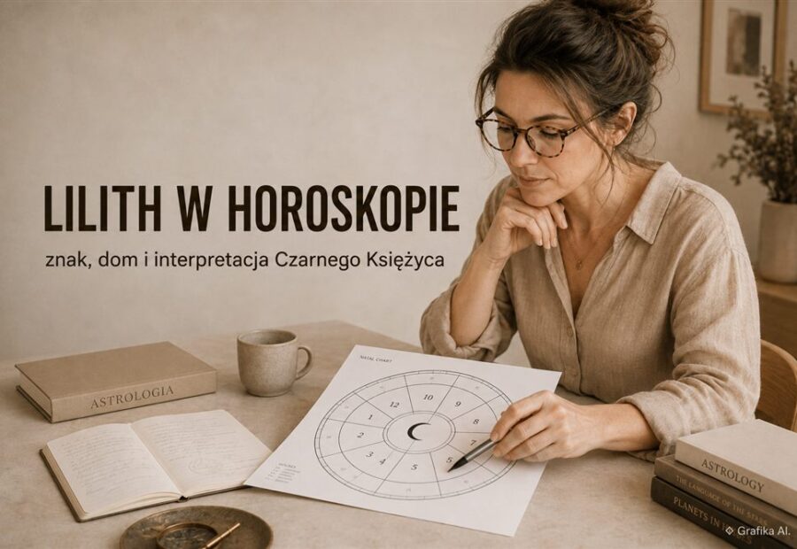 Lilith w horoskopie urodzeniowym – czym jest Czarny Księżyc, jak znaleźć jego znak i dom oraz jak go interpretować?